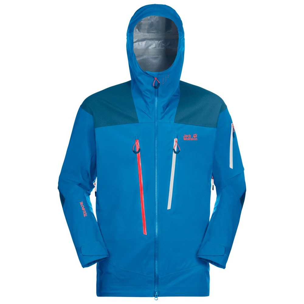 Chaquetas De Esquí Jack Wolfskin Solitude Mountain Hombre Azules | XM0347192