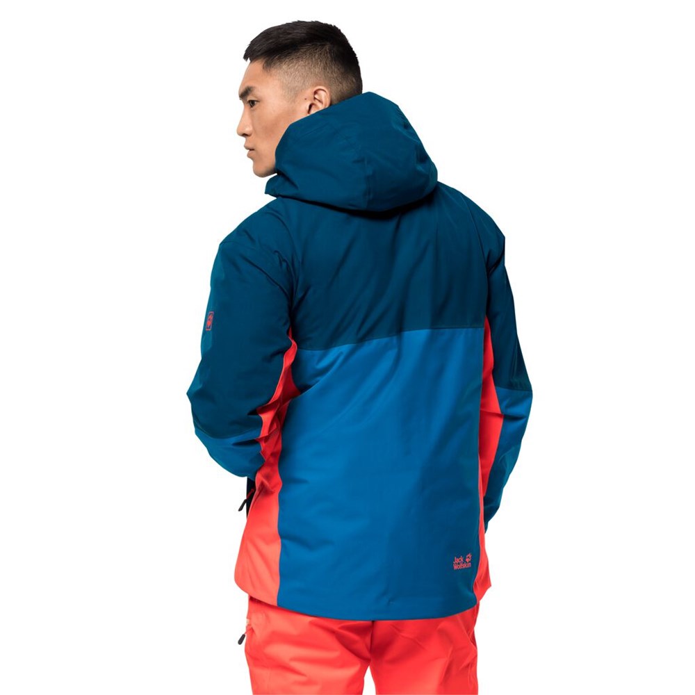 Chaquetas De Esquí Jack Wolfskin Sun Peaks Hombre Azules | BA8074516