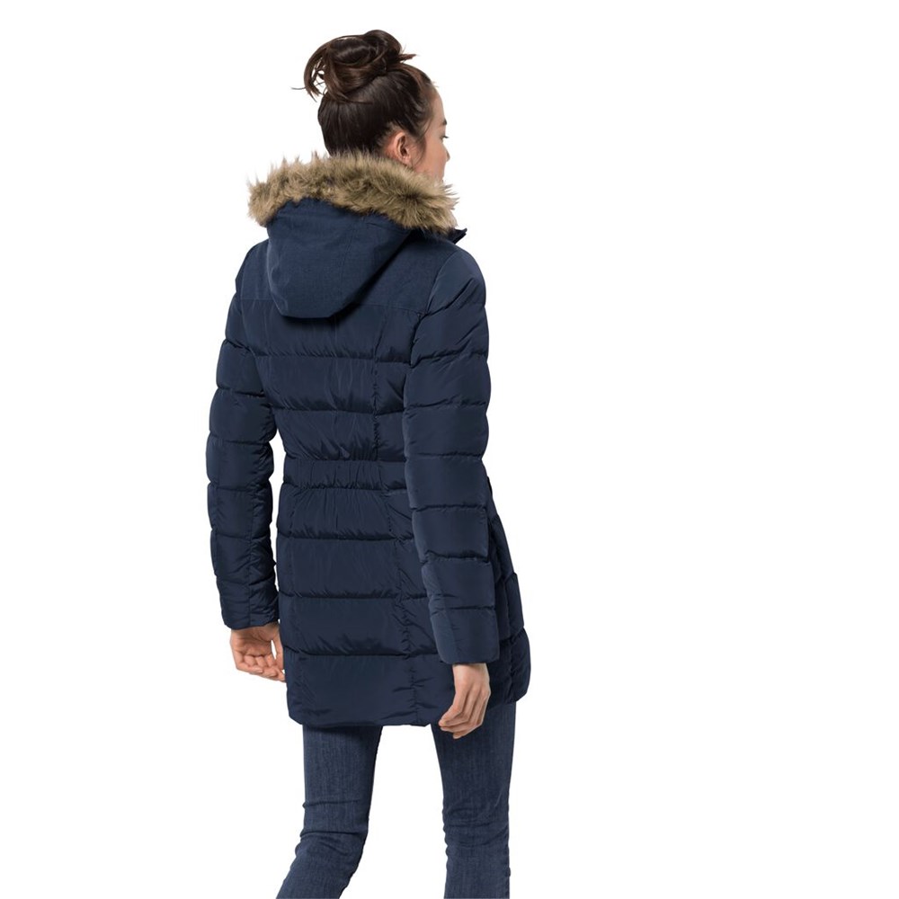 Chaquetas De Invierno Jack Wolfskin Baffin Island Mujer Azules | GO9827056