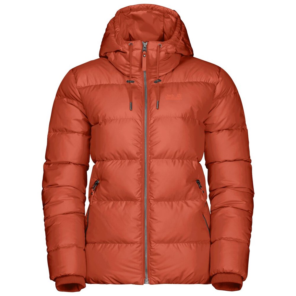 Chaquetas De Invierno Jack Wolfskin Crystal Palace Mujer Naranjas | SL8329514