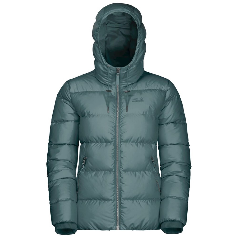 Chaquetas De Invierno Jack Wolfskin Crystal Palace Mujer Verdes Claro | FR2835479