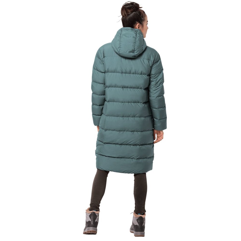 Chaquetas De Invierno Jack Wolfskin Crystal Palace Mujer Verdes Claro | NC5627481