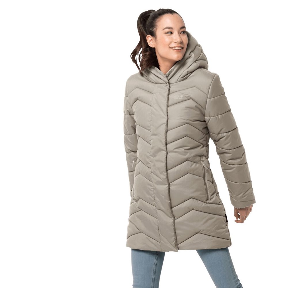 Chaquetas De Invierno Jack Wolfskin Kyoto Mujer Grises | IB2568709