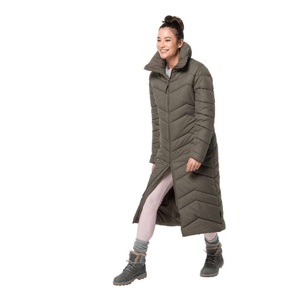 Chaquetas De Invierno Jack Wolfskin Kyoto Long Mujer Grises | BG6251094