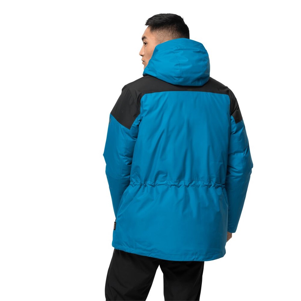 Chaquetas De Invierno Jack Wolfskin North Ice Hombre Azules | PA1974638