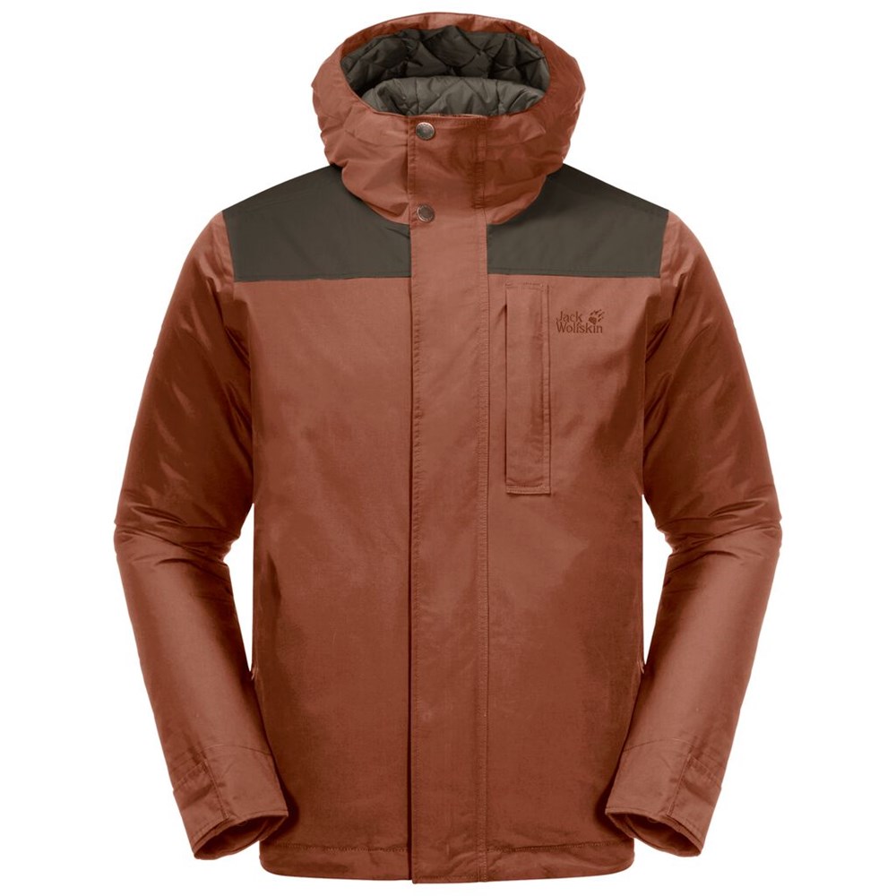 Chaquetas De Invierno Jack Wolfskin Oakwood Hombre Cobra | PK1967085