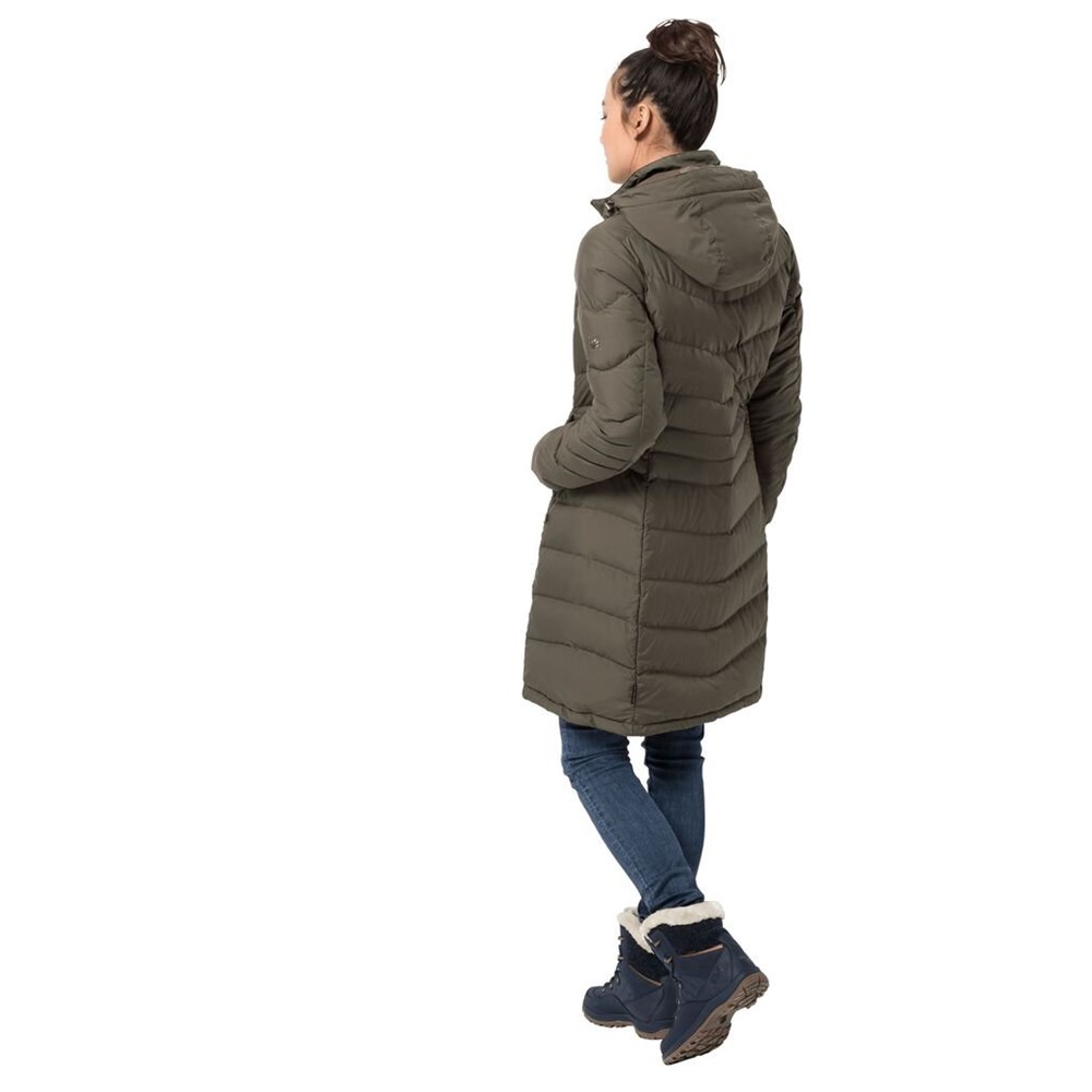 Chaquetas De Invierno Jack Wolfskin Selenium Mujer Grises | AQ4785903