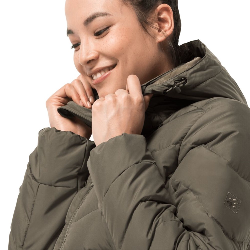 Chaquetas De Invierno Jack Wolfskin Selenium Mujer Grises | AQ4785903