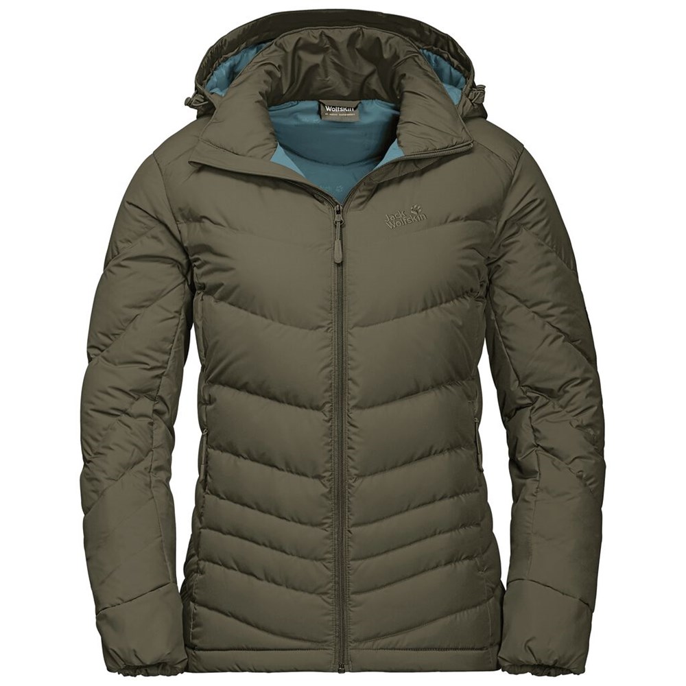 Chaquetas De Invierno Jack Wolfskin Selenium Mujer Grises | OE9027853