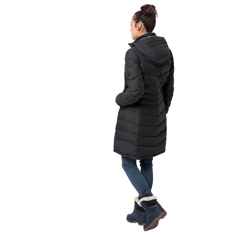 Chaquetas De Invierno Jack Wolfskin Selenium Mujer Negros | EZ6947312