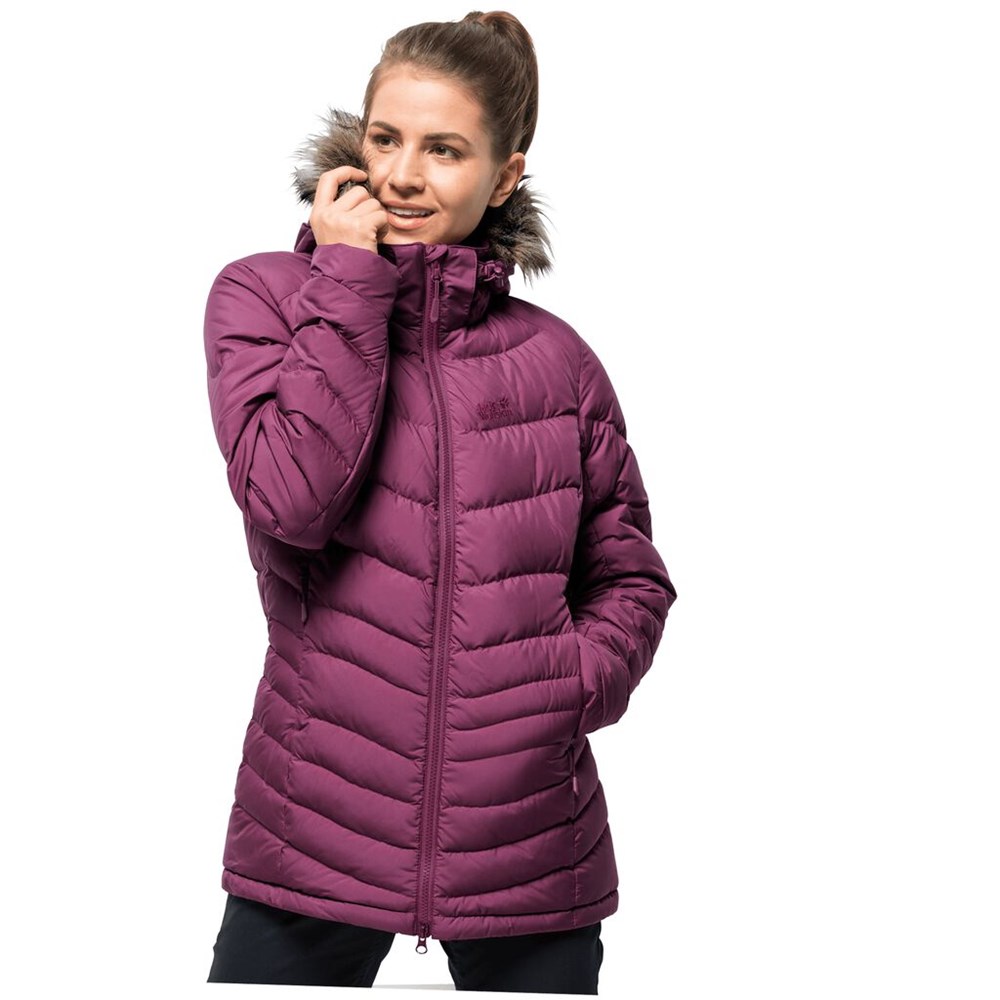 Chaquetas De Invierno Jack Wolfskin Selenium Bay Mujer Morados | MX0387412