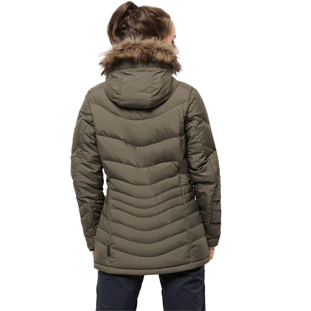 Chaquetas De Invierno Jack Wolfskin Selenium Bay Mujer Grises | HL1845073