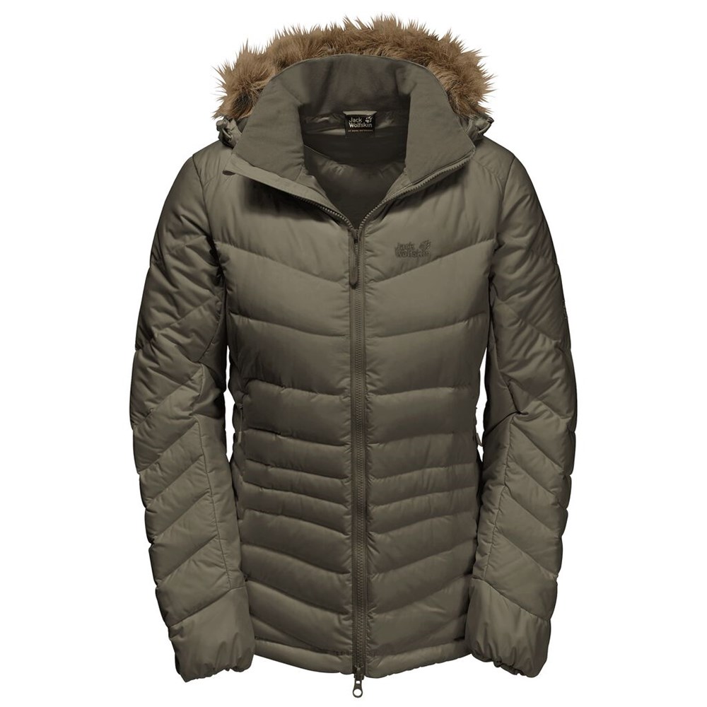 Chaquetas De Invierno Jack Wolfskin Selenium Bay Mujer Grises | HL1845073