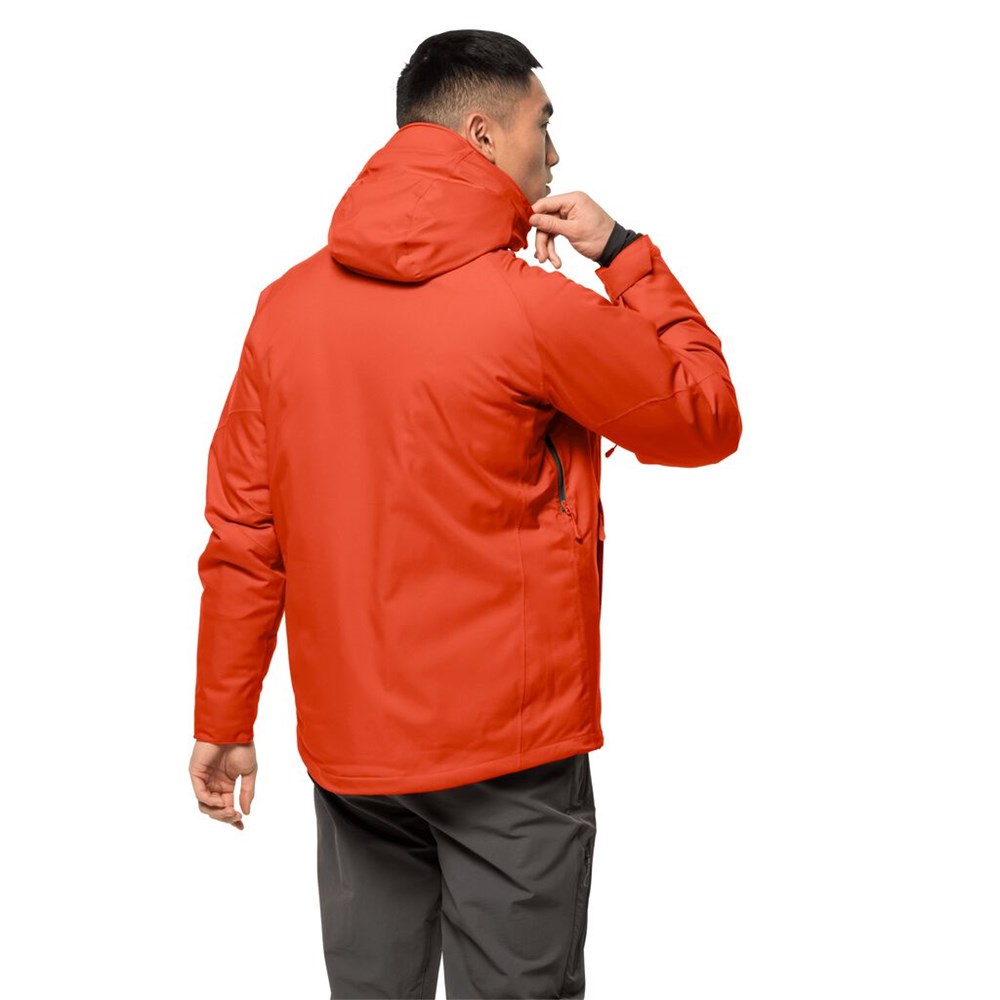 Chaquetas De Invierno Jack Wolfskin Troposphere Hombre Rojos | KW4372015