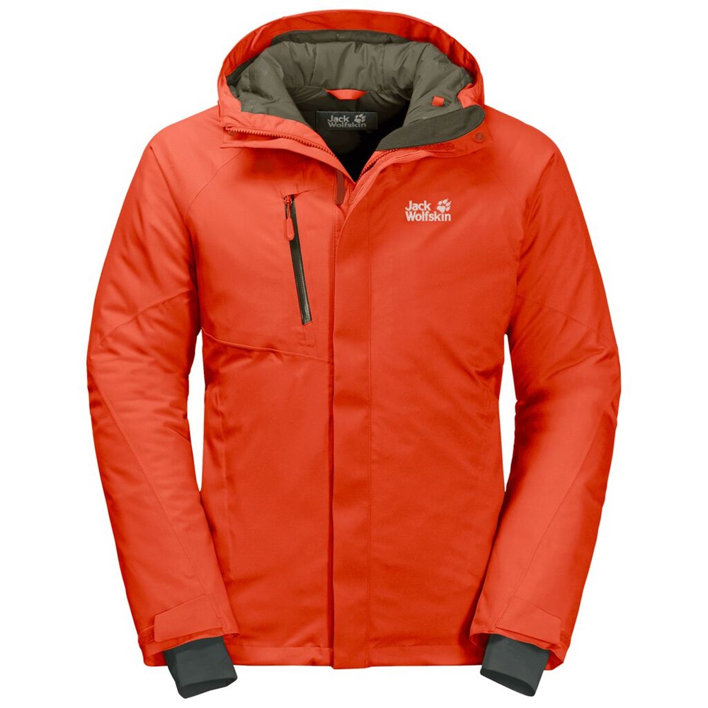 Chaquetas De Invierno Jack Wolfskin Troposphere Hombre Rojos | KW4372015