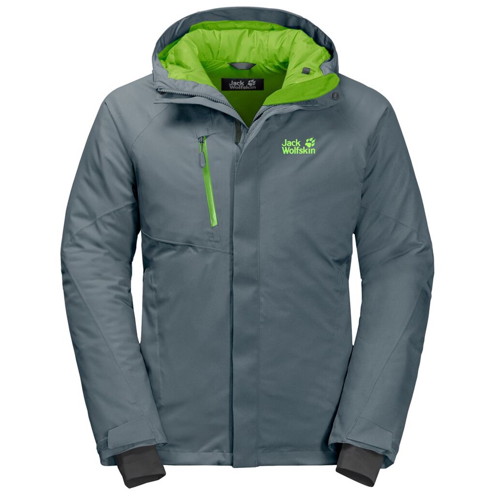 Chaquetas De Invierno Jack Wolfskin Troposphere Hombre Grises | DB4890625