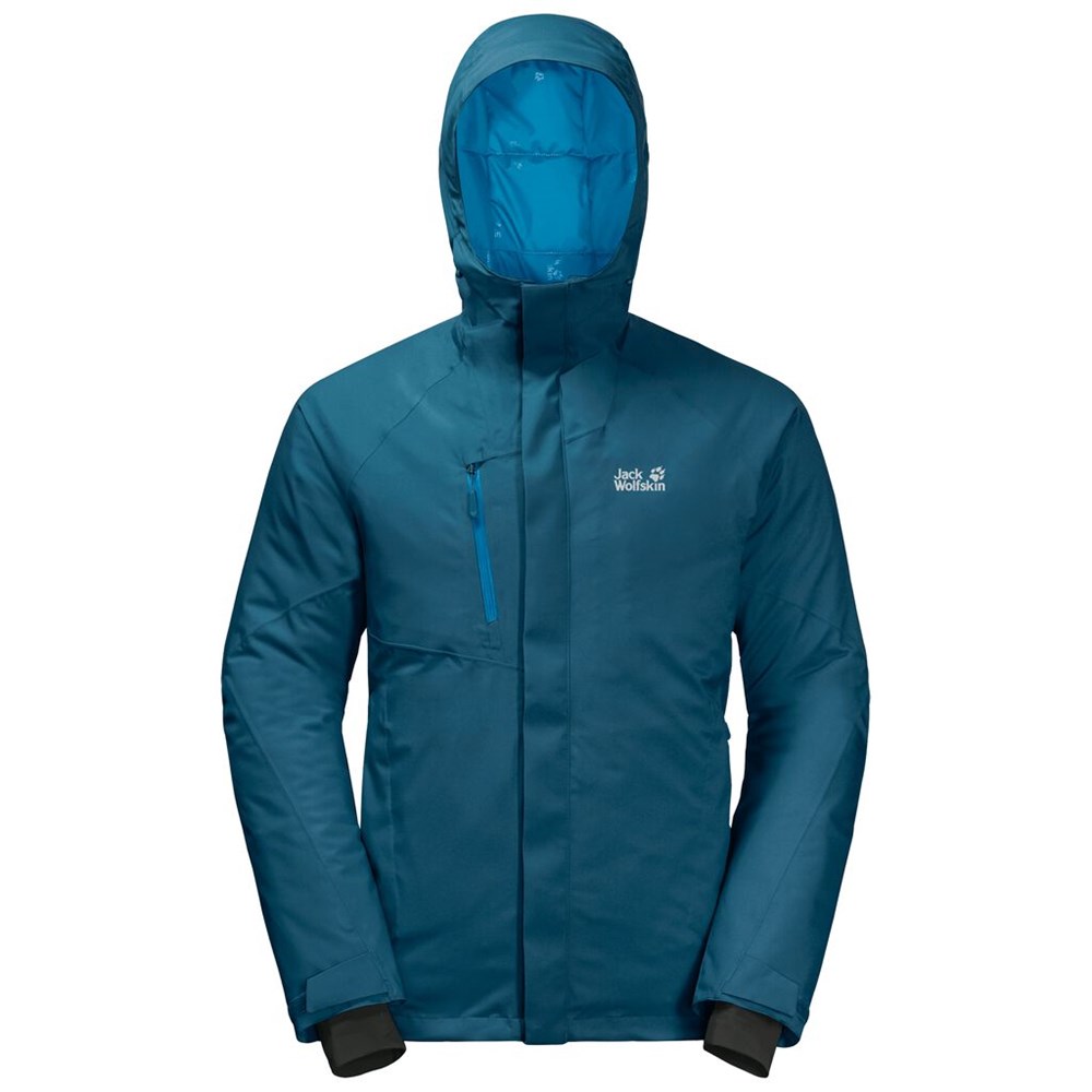 Chaquetas De Invierno Jack Wolfskin Troposphere Hombre Azules | AN0498315