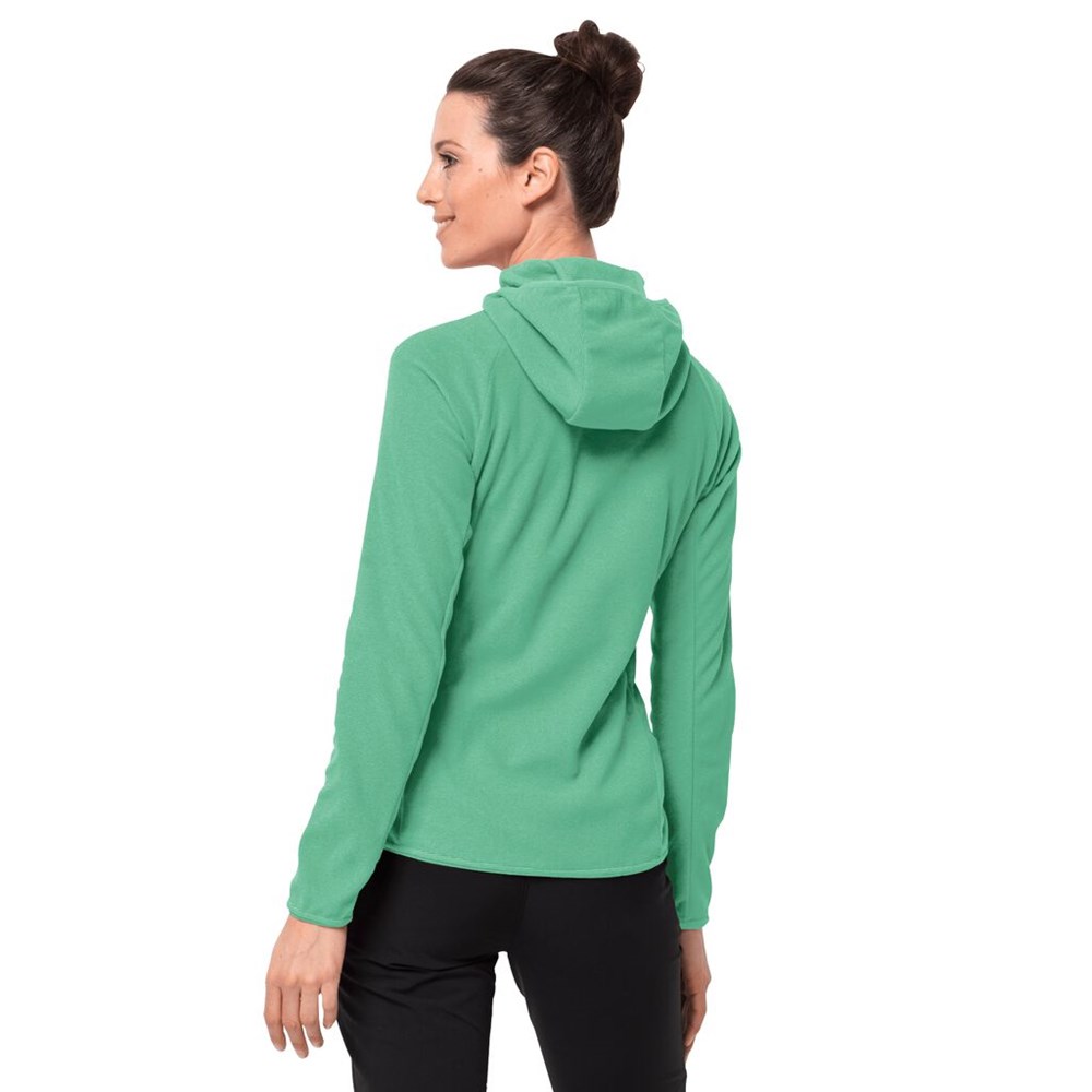 Chaquetas De Lana Jack Wolfskin Arco Mujer Verdes | DX5384702