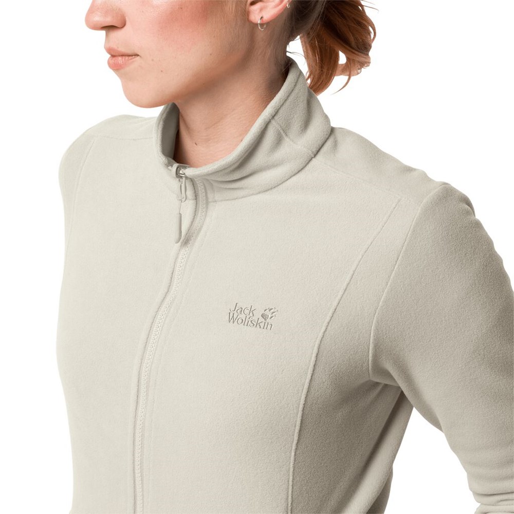 Chaquetas De Lana Jack Wolfskin Kiruna Mujer Blancos | MB7815490