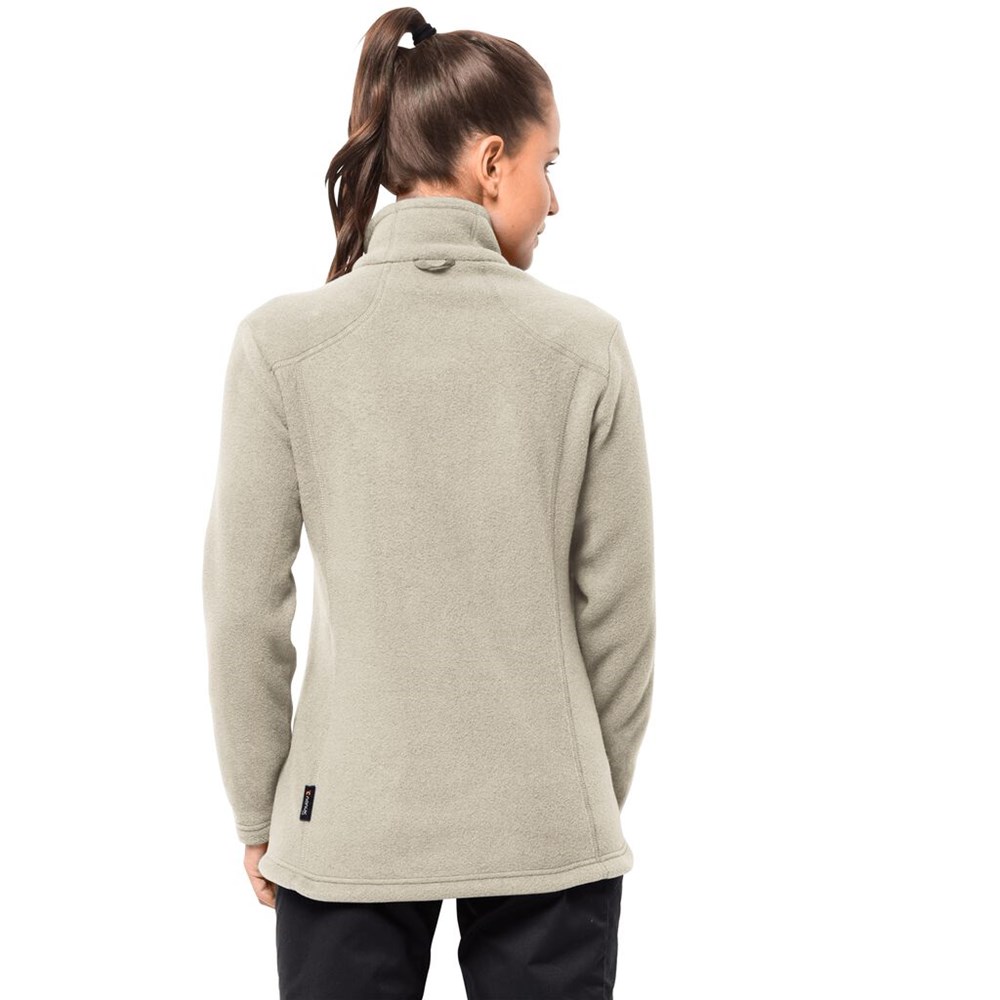 Chaquetas De Lana Jack Wolfskin Midnight Moon Mujer Blancos | QJ1074325