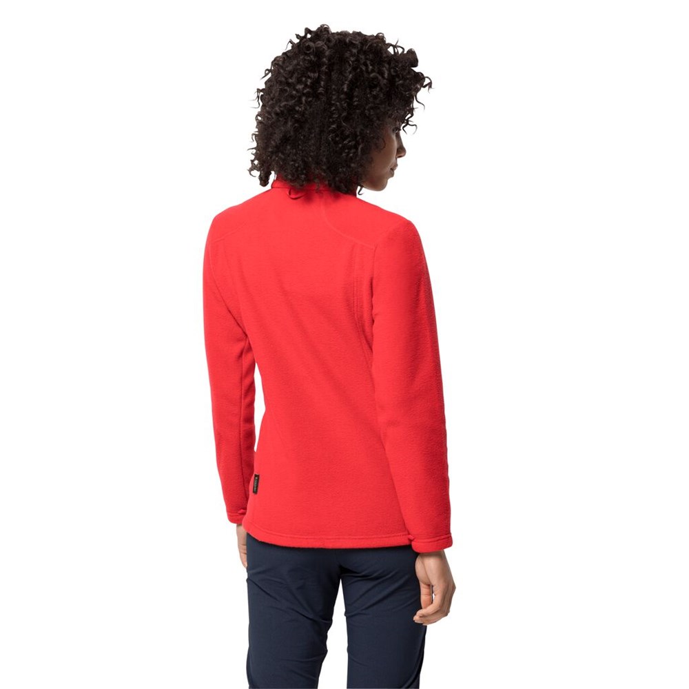 Chaquetas De Lana Jack Wolfskin Midnight Moon Mujer Rojos | WM9840671