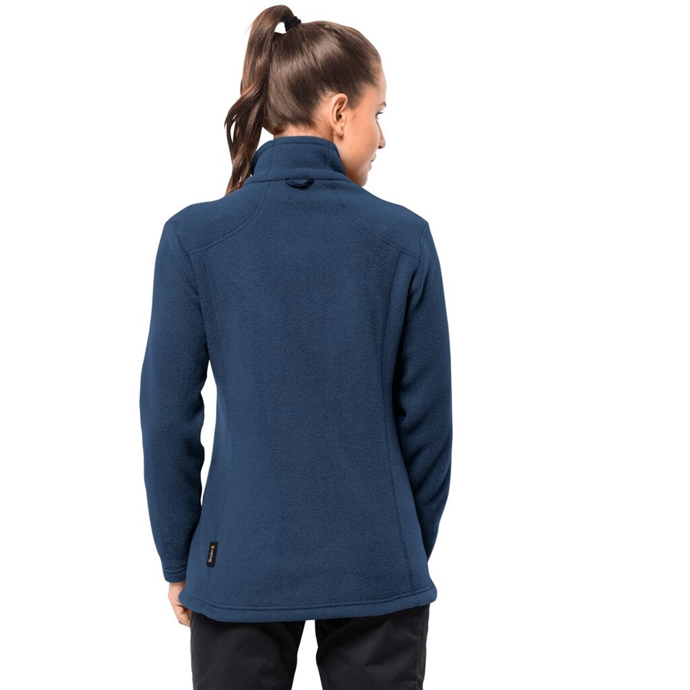 Chaquetas De Lana Jack Wolfskin Midnight Moon Mujer Azules Oscuro | BT0916278