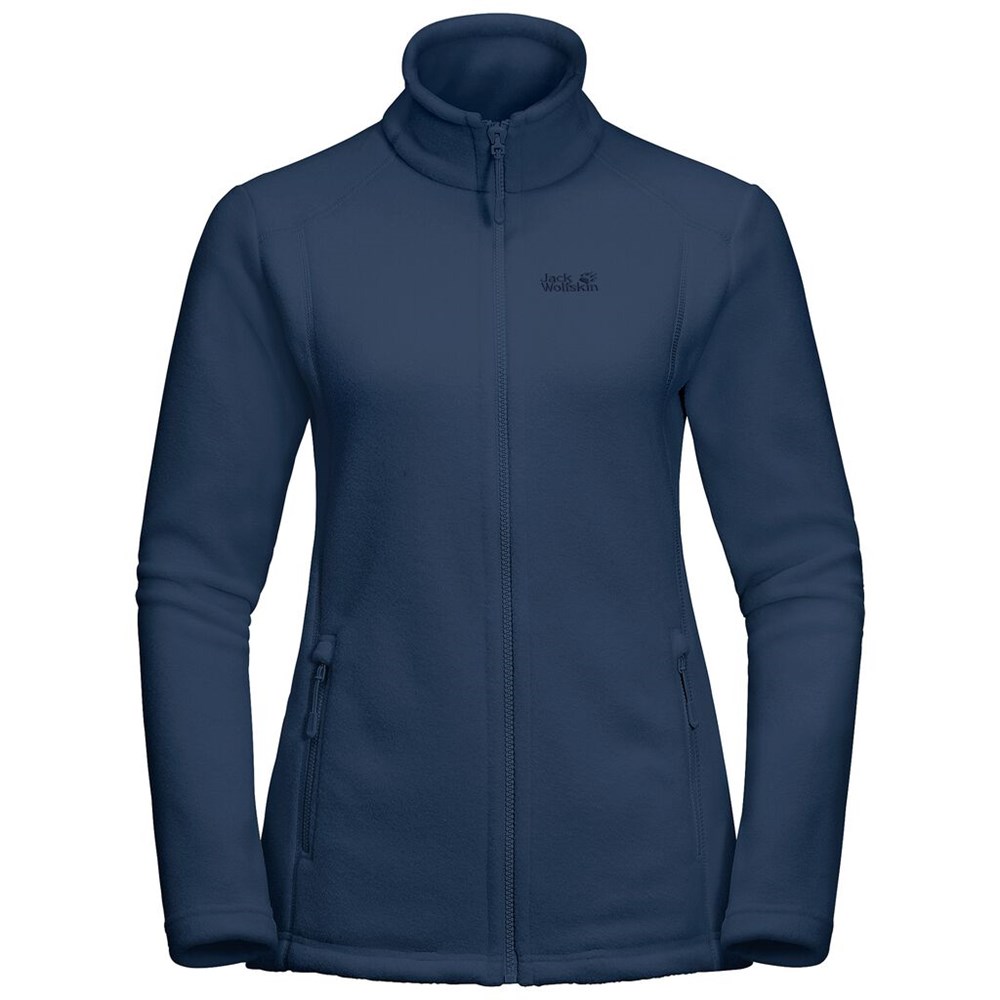 Chaquetas De Lana Jack Wolfskin Midnight Moon Mujer Azules Oscuro | BT0916278