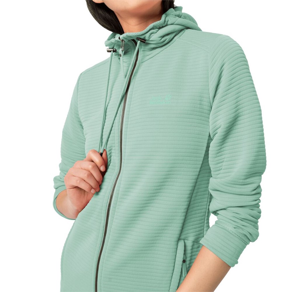 Chaquetas De Lana Jack Wolfskin Modesto Hooded Mujer Azules | KW8356791