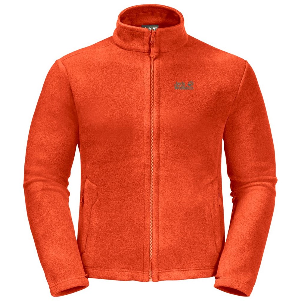 Chaquetas De Lana Jack Wolfskin Moonrise Hombre Rojos | YB8362401