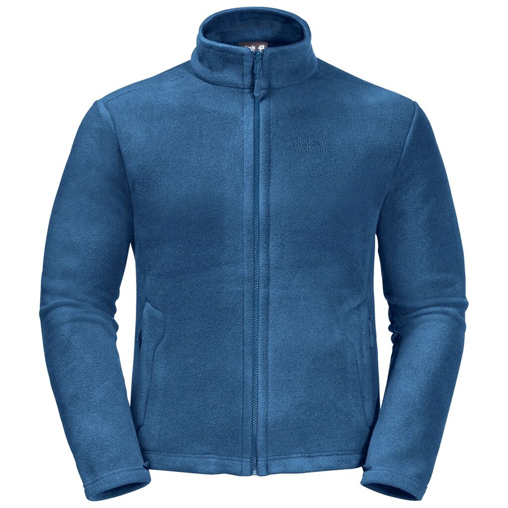 Chaquetas De Lana Jack Wolfskin Moonrise Hombre Azules Azules | IG0894217