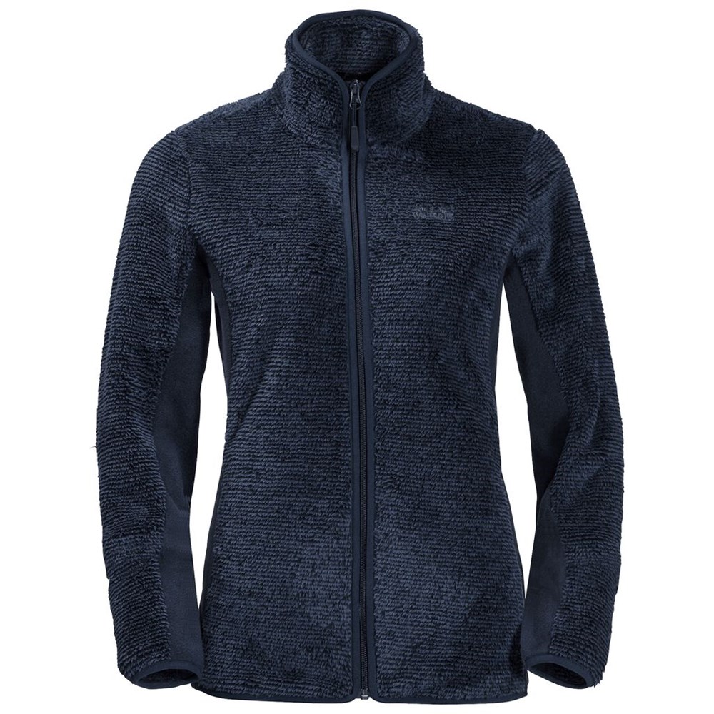 Chaquetas De Lana Jack Wolfskin Pine Leaf Mujer Azules | VF3520674