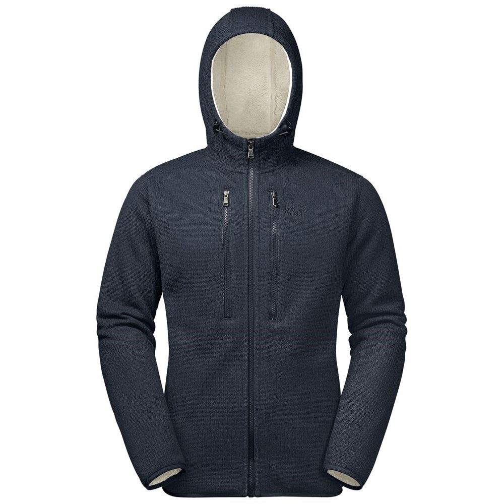 Chaquetas De Lana Jack Wolfskin Robson Hombre Azules | ZT2504168