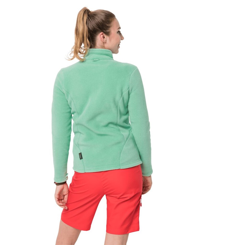 Chaquetas De Lana Jack Wolfskin W Moonrise Mujer Verdes | SB2816703