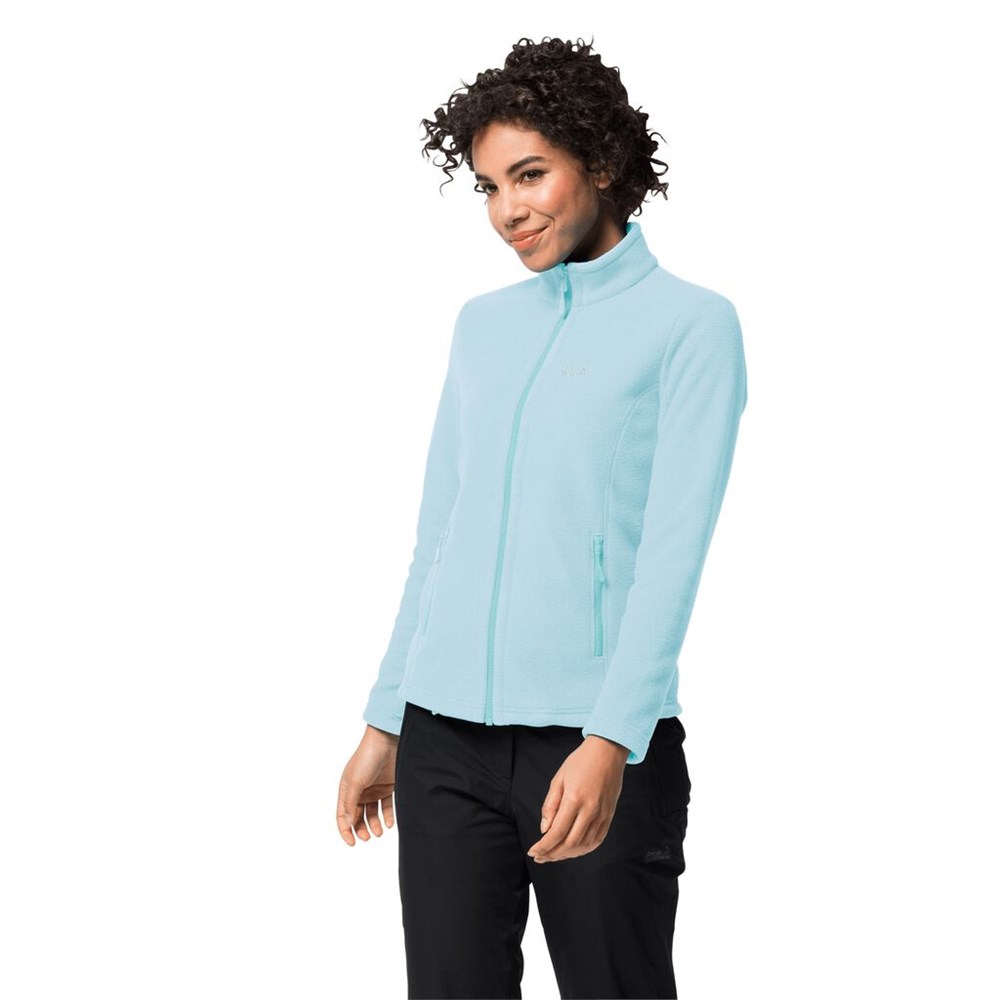 Chaquetas De Lana Jack Wolfskin W Moonrise Mujer Azules | EQ0726589