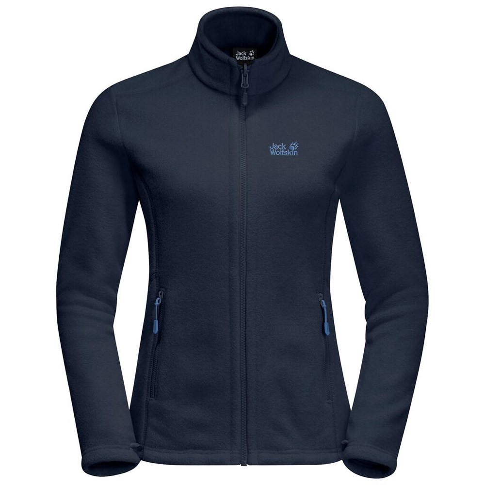 Chaquetas De Lana Jack Wolfskin W Moonrise Mujer Azules | DR6305917