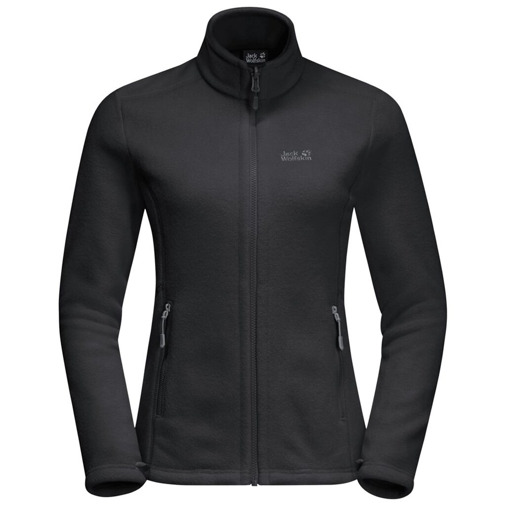 Chaquetas De Lana Jack Wolfskin W Moonrise Mujer Negros | SD7605132