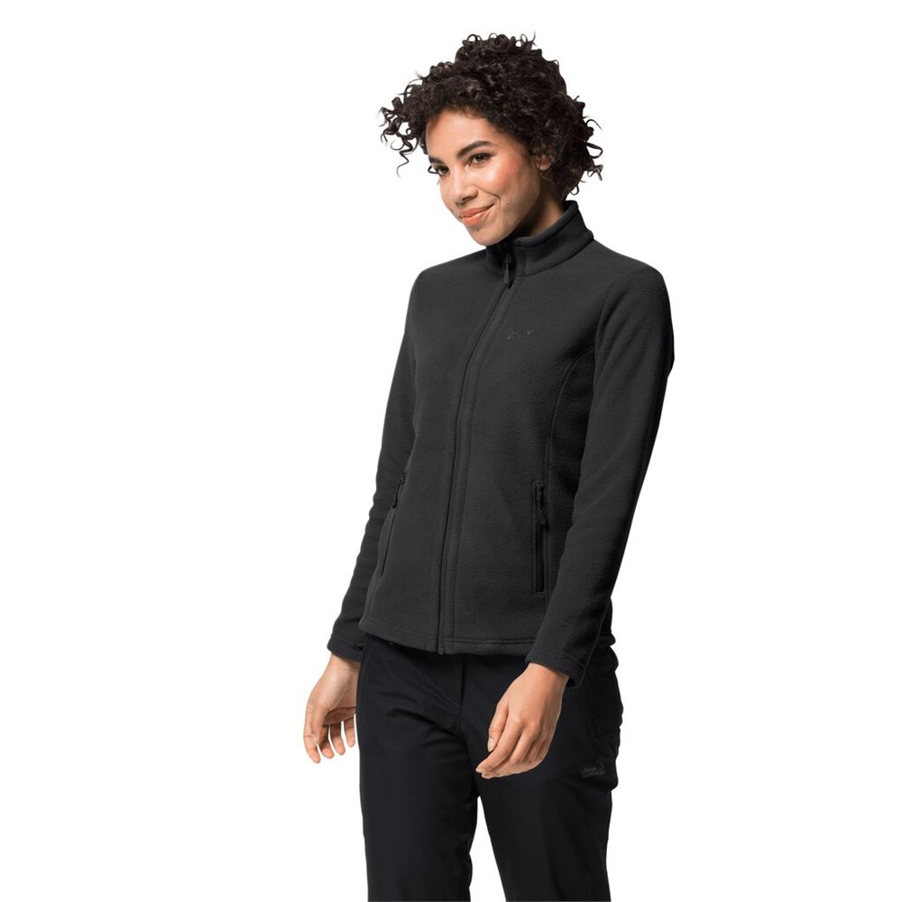 Chaquetas De Lana Jack Wolfskin W Moonrise Mujer Negros | SD7605132