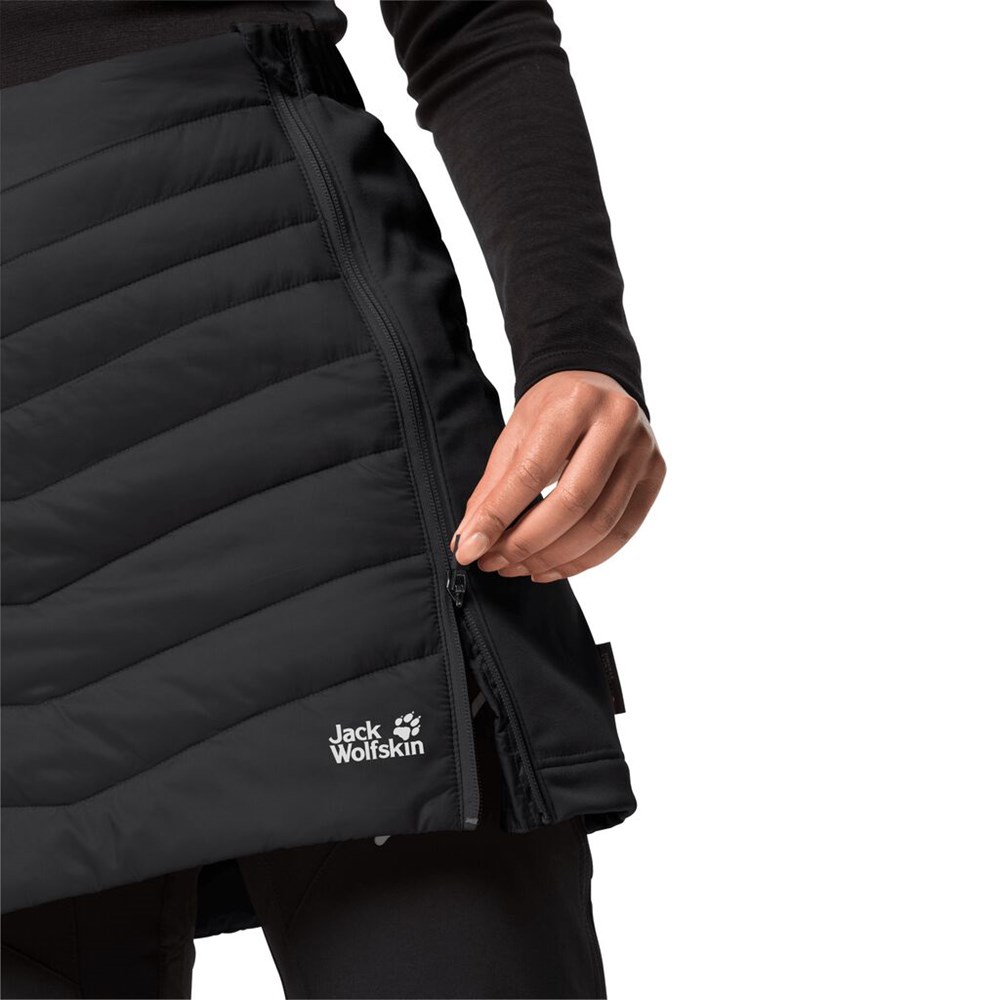 Falda Jack Wolfskin Atmosphere Mujer Negros | KW9571430