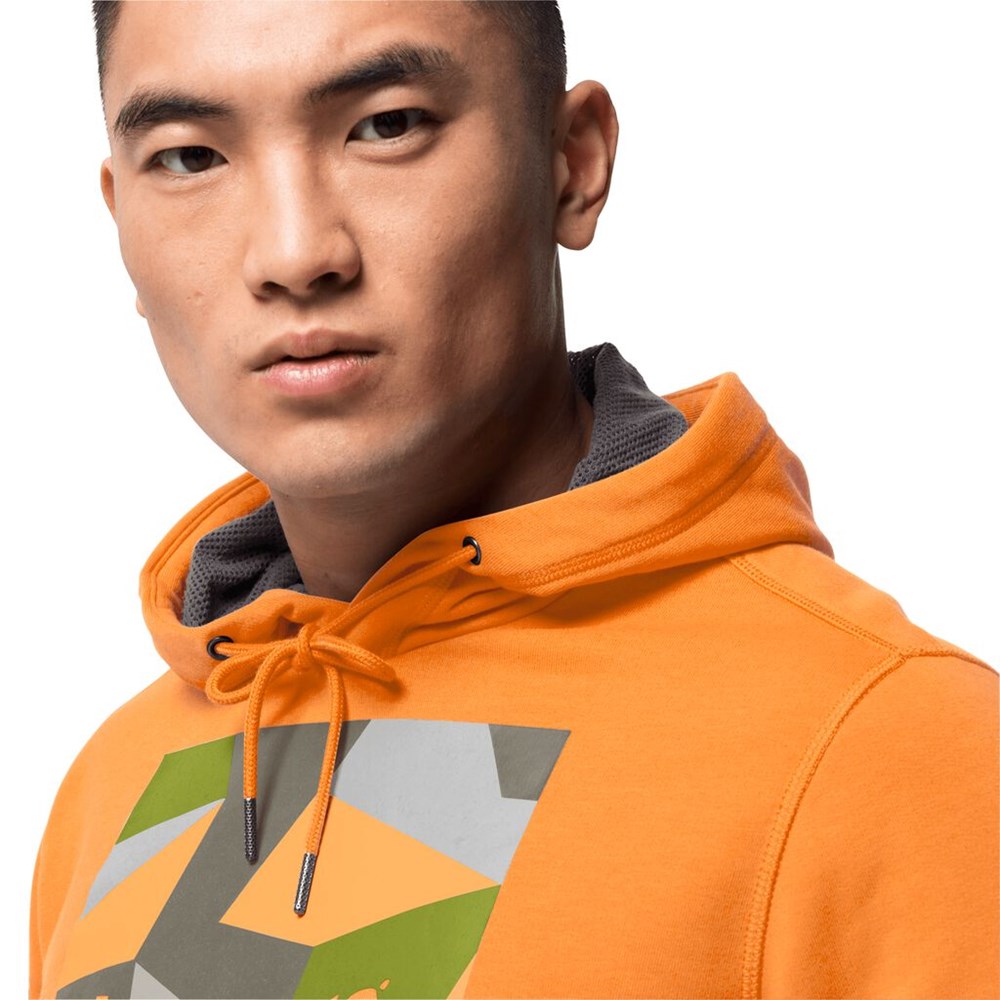 Jerséis Jack Wolfskin 365 Hideaway Hoody Hombre Naranjas | RD9583170