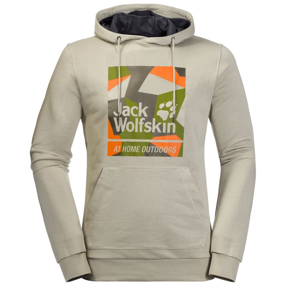 Jerséis Jack Wolfskin 365 Hideaway Hoody Hombre Marrom Claro | BT9506124