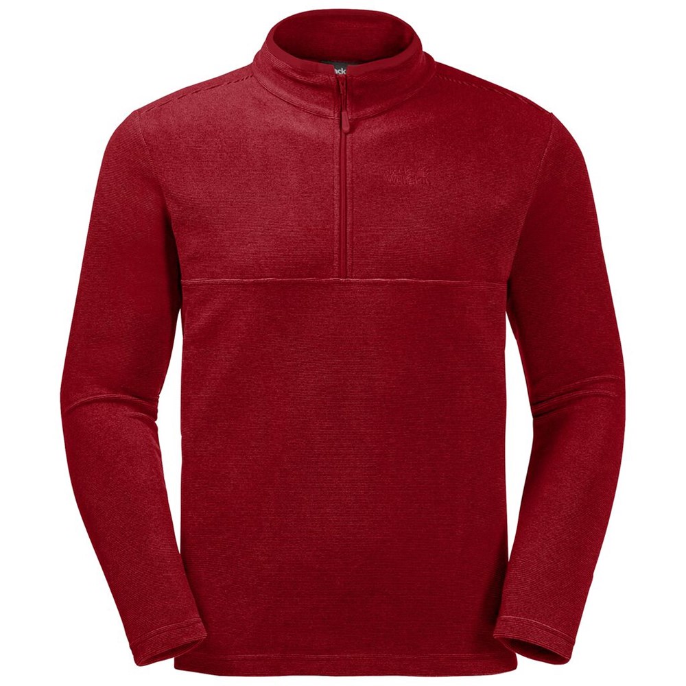 Jerséis Jack Wolfskin Arco Hombre Rojos Oscuro | GH8243157