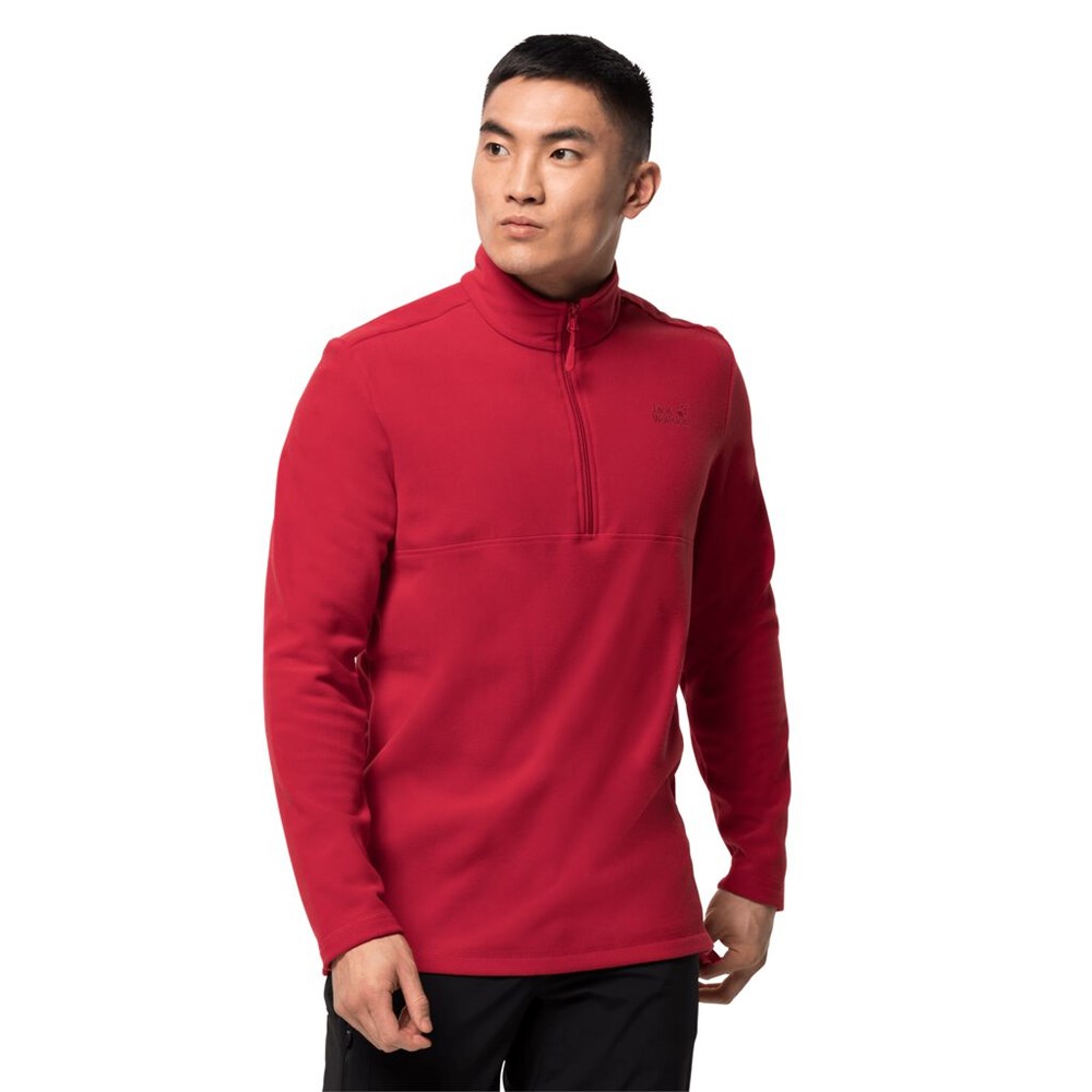 Jerséis Jack Wolfskin Gecko Hombre Rojos | TR4692305