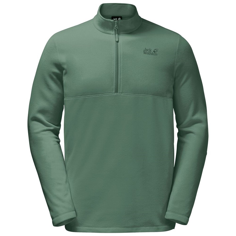 Jerséis Jack Wolfskin Gecko Hombre Verde Oliva | VK5327864