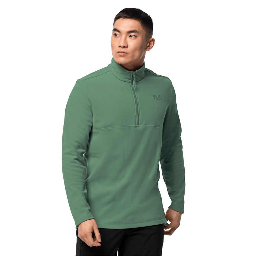 Jerséis Jack Wolfskin Gecko Hombre Verde Oliva | VK5327864