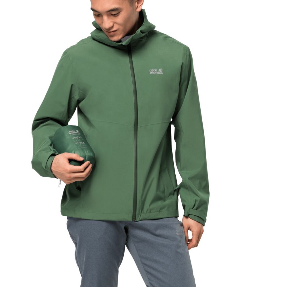 Jerséis Jack Wolfskin Jwp Midlayer Hombre Verde Oliva | NA5913264