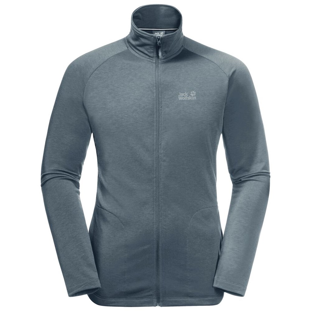 Jerséis Jack Wolfskin Jwp Midlayer Hombre Grises | IV1327896