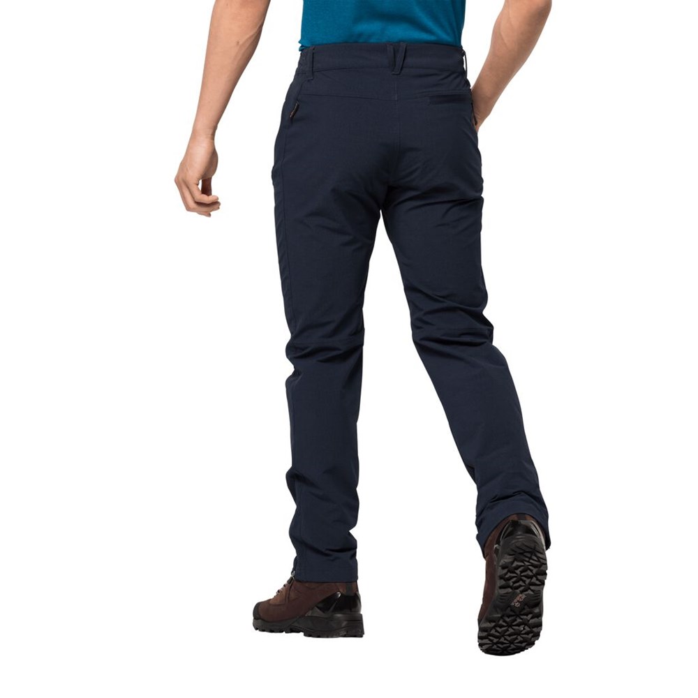 Pantalón softshell Jack Wolfskin Activate Sky Xt Hombre Azules | DJ2514870