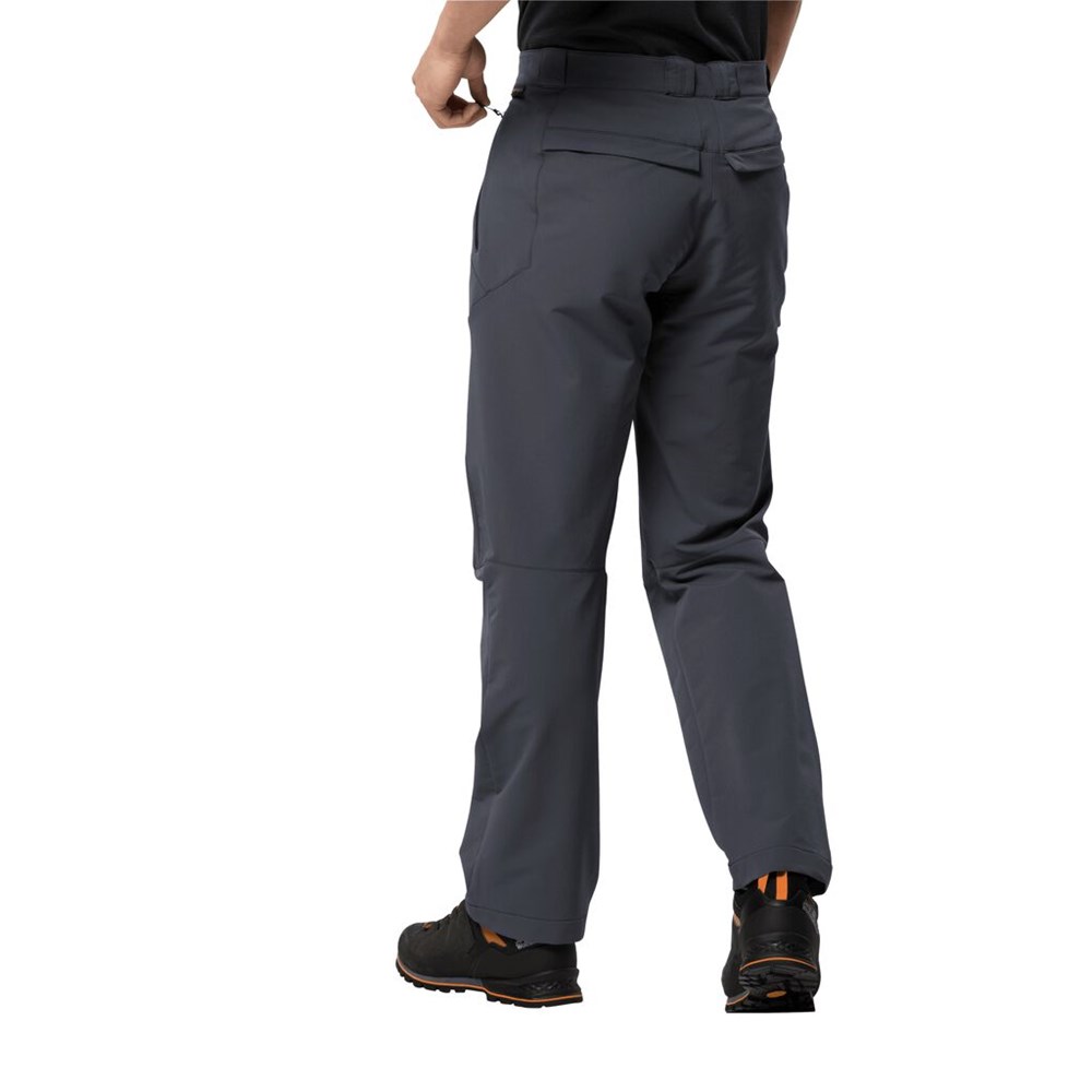 Pantalón softshell Jack Wolfskin Activate Thermic Hombre Azules | QV5928716