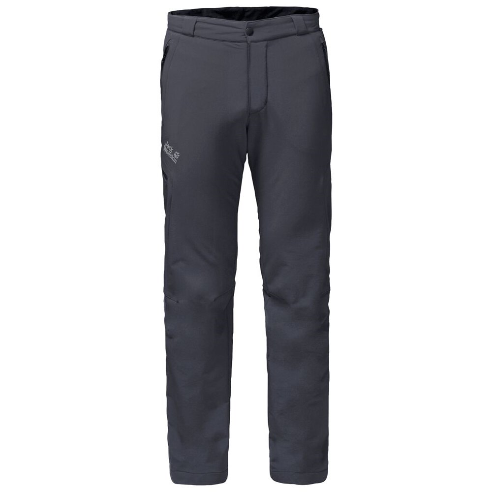 Pantalón softshell Jack Wolfskin Activate Thermic Hombre Azules | QV5928716