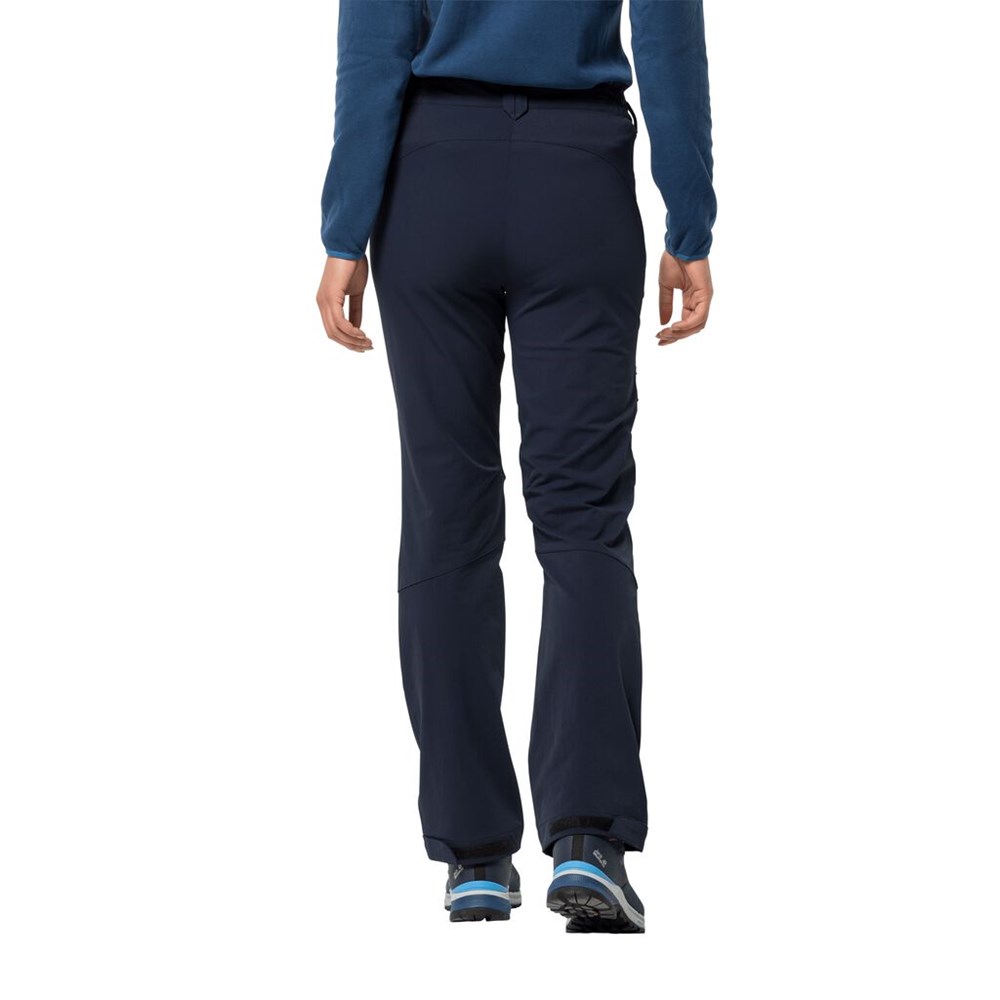 Pantalón softshell Jack Wolfskin Activate Xt Mujer Azules | HE2859061